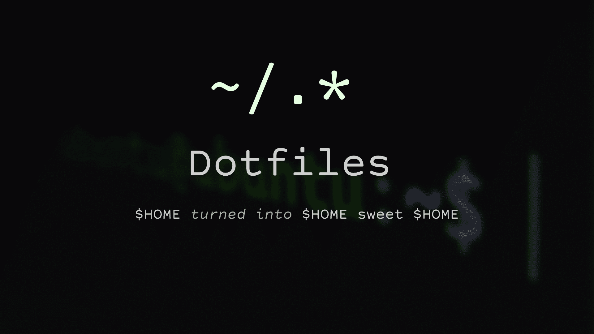 dotfiles