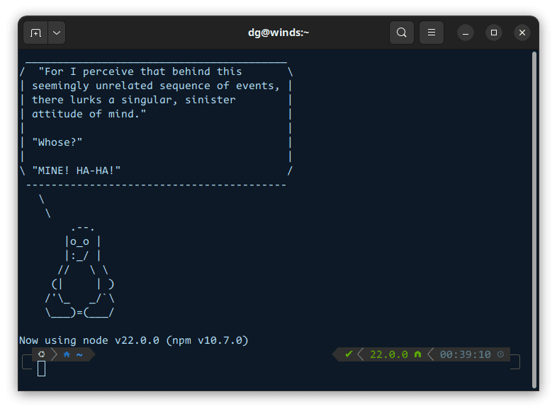 Terminal Setup